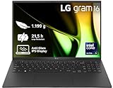 2024 LG gram 16 Zoll Notebook - 1199g Intel Core Ultra5 Laptop (8GB RAM,...