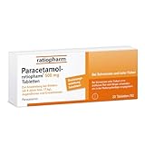 Paracetamol-ratiopharm® 500 mg Tabletten: Der gut verträgliche Klassiker...