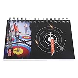 Sosoport Bogenschieß Ergebnisbuch Spiralblock Wetterfestes Übungstagebuch...