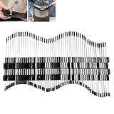 Konturenlehre, multifunktionales Rohrprofiler-Werkzeug zum Formen, Formen...