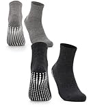 Occulto Herren Stoppersocken 2-4er Pack (Modell: Andi) 2 Paar - Schwarz...