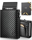 TENBST Geldbörse Herren | Slim Wallet mit Münzfach & RFID-Schutz |...