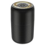 Vhoiu Kleiner Luftreiniger für Schlafzimmer, Zuhause, Wohnheim, bis zu 600...