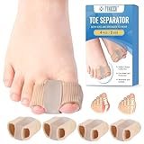 4 Stück Zehenspreizer Hallux Valgus, Zehenspreizer toe Spacer Komfort und...