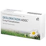 Desloratadin-ADGC® 5 mg - 50 Stück - Antiallergikum mit schneller &...