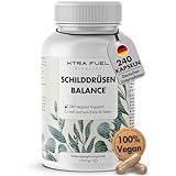 Schilddrüsen Balance - 240 Kapseln (hochdosiert) - 150µg Jod aus Bio Kelp...