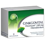 GINKGOVITAL Heumann® 240 mg Filmtabletten – Natürliche Unterstützung...