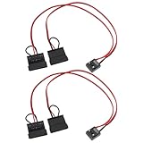 Be In Your Mind 2 Stück USB 9-polig auf Dual SATA Stromkabel für ITX...
