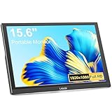 Lrtzcbi Portable Monitor, 15,6 Zoll FHD 1080P Tragbarer Monitor, IPS 178°...