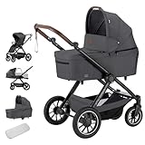 Daliya® ALPINO 2in1 Buggy & Kinderwagen, Schlaffunktion, leichtem...