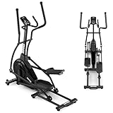 Zipro Crosstrainer Session, Ellipsentrainer bis 120 kg, Crosstrainer für...