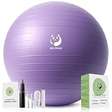 Slim Panda Gymnastikball, 55-85CM Explosionsgeschützt Pezziball Sitzball...