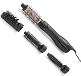 BaByliss Smooth Finish 1200, Warmluftbürste mit 5 Aufsätzen,...