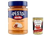 6x Barilla Pesto Ricotta e Noci 190g | Glutenfreie Italienische Pasta-Sauce...