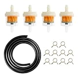 Benzinschlauch Kit, Motorrad Benzinfilter Mofa, Kraftstofffilter Diesel, 1M...