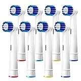 8 Stück Aufsteckbürsten Kompatibel mit Braun Oral B Elektrische...