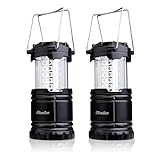 Diealles Campinglampe, 2 Pack 30 LEDs Campinglampe, Faltbare Wasserdicht...