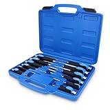 BRILLIANT TOOLS BT034012 Schraubendreher-Satz mit Schlagkappe, 12-tlg...