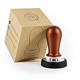 BRAVE ELEPHANT® Tamper aus Edelstahl inkl. Tampermatte - Barista Stempel...