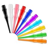 CyeeLife Dartspitzen Kunststoff,500 Stück,2BA Gewinde,Besonders stabil &...