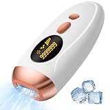 IPL Haarentfernungsgerät mit Eiskühlung, 999,999 Impulse, Geräte...
