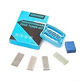 xcman Freeride Snowboard Edge Wate Tuning Kit Diamant File Guide Gummi...