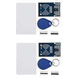 Hailege 2pcs RFID Kit - Mifare RFID RF IC Card Sensor Module + S50 Blank...