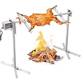 VEVOR Lammgrill, Spanferkelgrill, Spießbratengrill, 60 kg BBQ-Spießgrill...