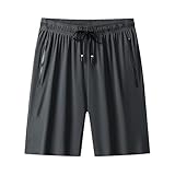 BILIKEYU Damen Jogging Shorts Dünn Locker Große Größe Elastisch Lässig...