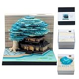 3D-Kalender 2025,3d notizblock kalender 2025,3D-Tränenpapierkalender...