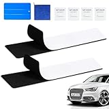 WUFANC 2 Paar Klett Kennzeichenhalter, Kennzeichenhalter Rahmenlos,...