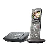 Gigaset CL660A Schnurloses Dect-Telefon mit Anrufbeantworter und großem...