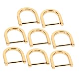 Homoyoyo 8 Stück D Ringe für Handtaschen Abnehmbare D Ringe...