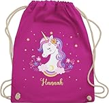 Turnbeutel Rucksack - Einhorn Geschenk Einhörner I Unicorn - Unisize -...