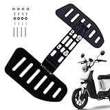Motorcycle Foot Peg Pedals, Adjustable Foot Pegs for Electric Vehicles,...