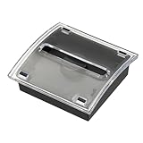 PATIKIL Sticky Note-Spender, Klarer Deckel 3x3' Sticky Note-Halter...