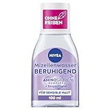 NIVEA Beruhigendes Mizellenwasser, Mizellen Reinigungswasser für sensible...