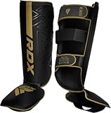 RDX Schienbeinschoner Kickboxen Kampfsport Muay Thai Training, Maya Hide...
