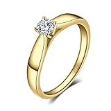 JewelryPalace Zirkonia Verlobungsring Eheringe Promise Ring Silber 925...