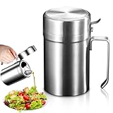 Edelstahl Thermo Sauciere 550ml,Doppelt Isolierte Saucenkanne mit...