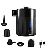 Mojimdo Tragbare Elektrische Luftpumpe, 5000 Pa Pumpe Akku, 450L/Min,...