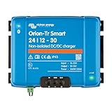 Victron Energy Orion-Tr Smart 24/12-Volt 30 Amp 360-Watt DC-DC Ladebooster,...
