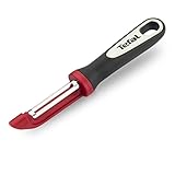 Tefal Ingenio T Epluche Tomate Acier Inoxydable Noir/Rouge 28,8 x 9,2 x 2,6...
