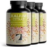 Kalium Kapseln 720x - optimal hochdosiert mit 2240 mg Kaliumcitrat pro Tag,...
