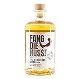 Fang die Nuss! | Premium Haselnusslikör | Weich. Goldig. | 18% Vol....