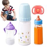 Puppen Babyflasche | Kinder Rollenspiel-Still-Set,Interaktives...