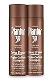 Plantur 39 Color Braun Phyto-Coffein-Shampoo – 2 x 250 ml - für braunes...