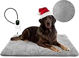 Mora Pets Heizdecke für Hund Wärmedecke Hund Heizmatte 120 x 71 cm,...