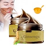 2PCS Ginsengs Face Mask, Ginsengs Peel Off Face Mask, Eversilkly Peel Off...