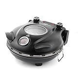 KLAIF Elektrischer Pizzaofen für die Arbeitsplatte mit 31 cm Keramikstein,...